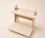 Sitware Standing Desk — Adjustable Two-Tier Wooden Riser view 4